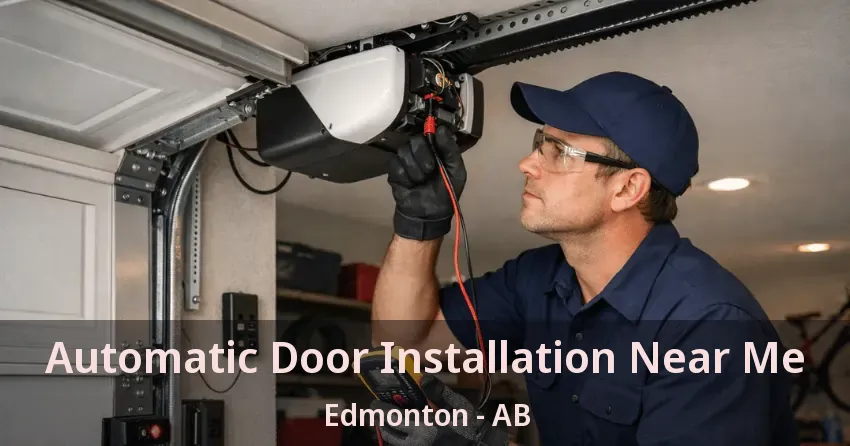 Automatic Door Installation Near Me Edmonton - AB