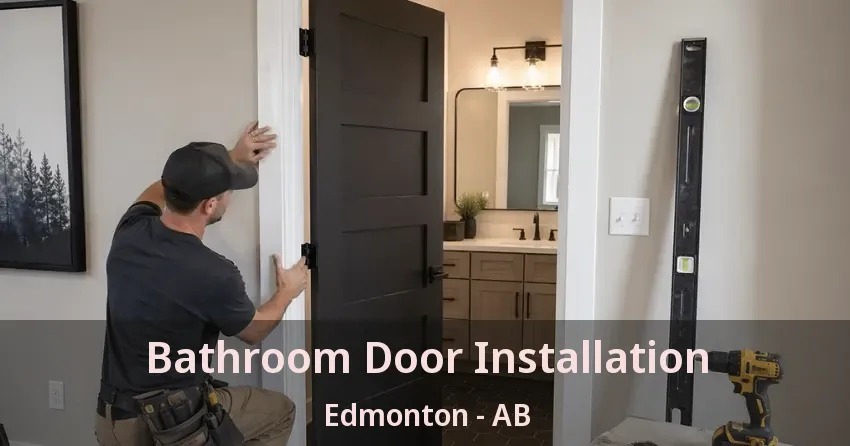 Bathroom Door Installation Edmonton - AB