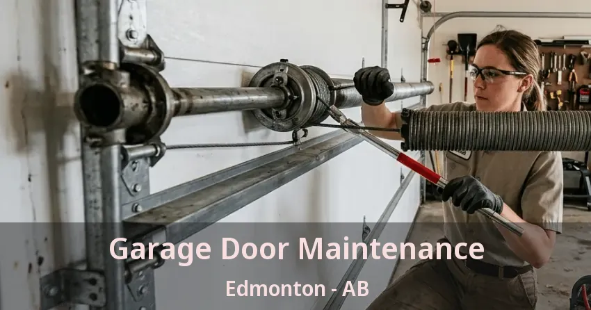 Garage Door Maintenance Edmonton - AB