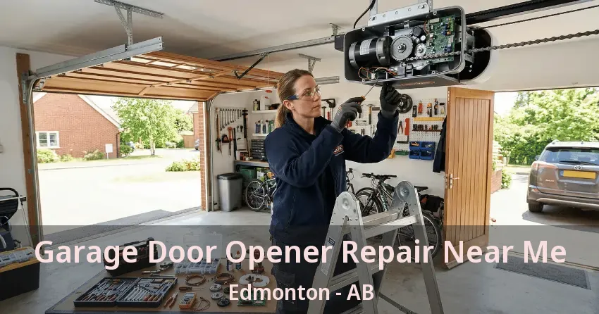 Garage Door Opener Repair Near Me Edmonton - AB