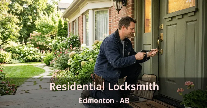 Residential Locksmith Edmonton - AB