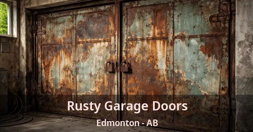 Rusty Garage Doors Edmonton - AB