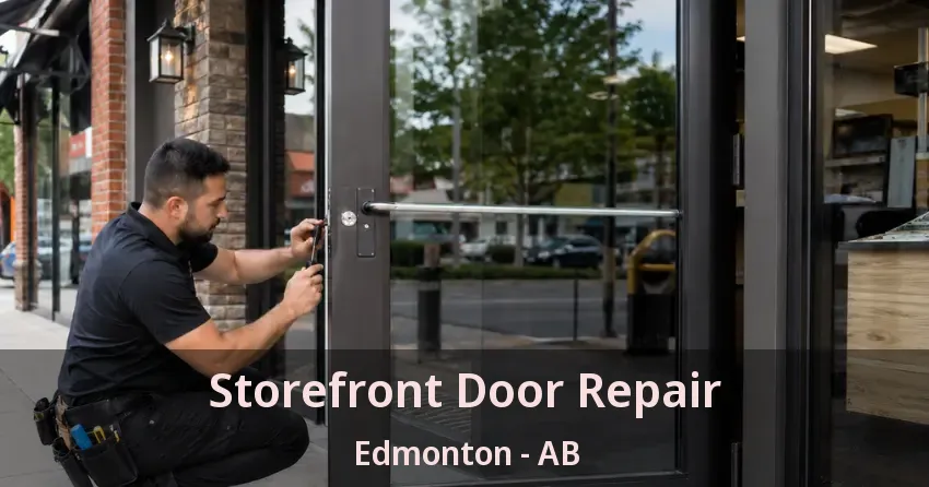Storefront Door Repair Edmonton - AB