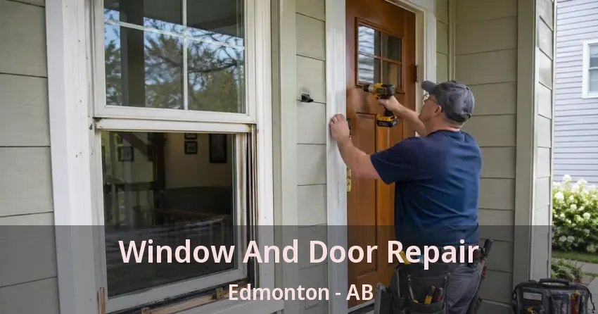 Window And Door Repair Edmonton - AB